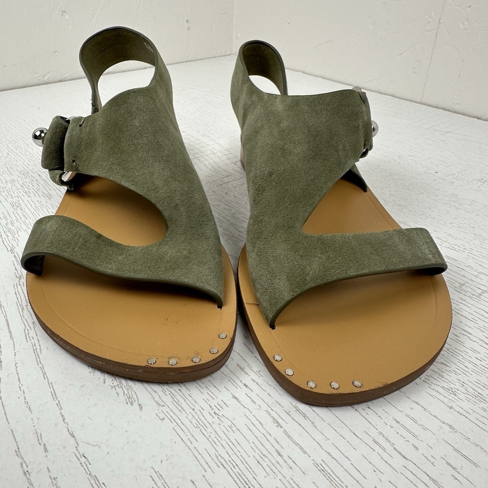 Silent D Olive Risa-To Sandals Women's 38 (US 7/7.5) - Picture 2 of 9